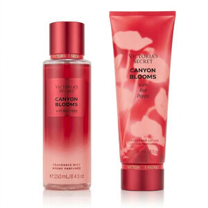 Victoria's Secret Canyon Blooms Full Size Body Mist and Lotion Bundle